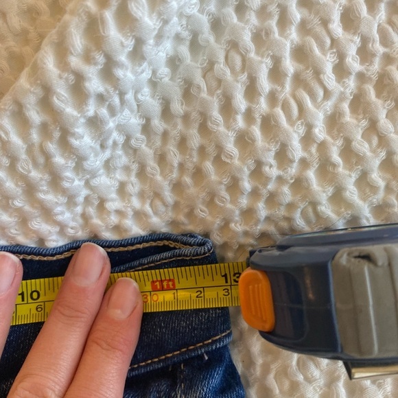 Mother Denim Women’s The Weekender Flare Jeans in Sweet Lime Size 25 - Picture 6 of 11